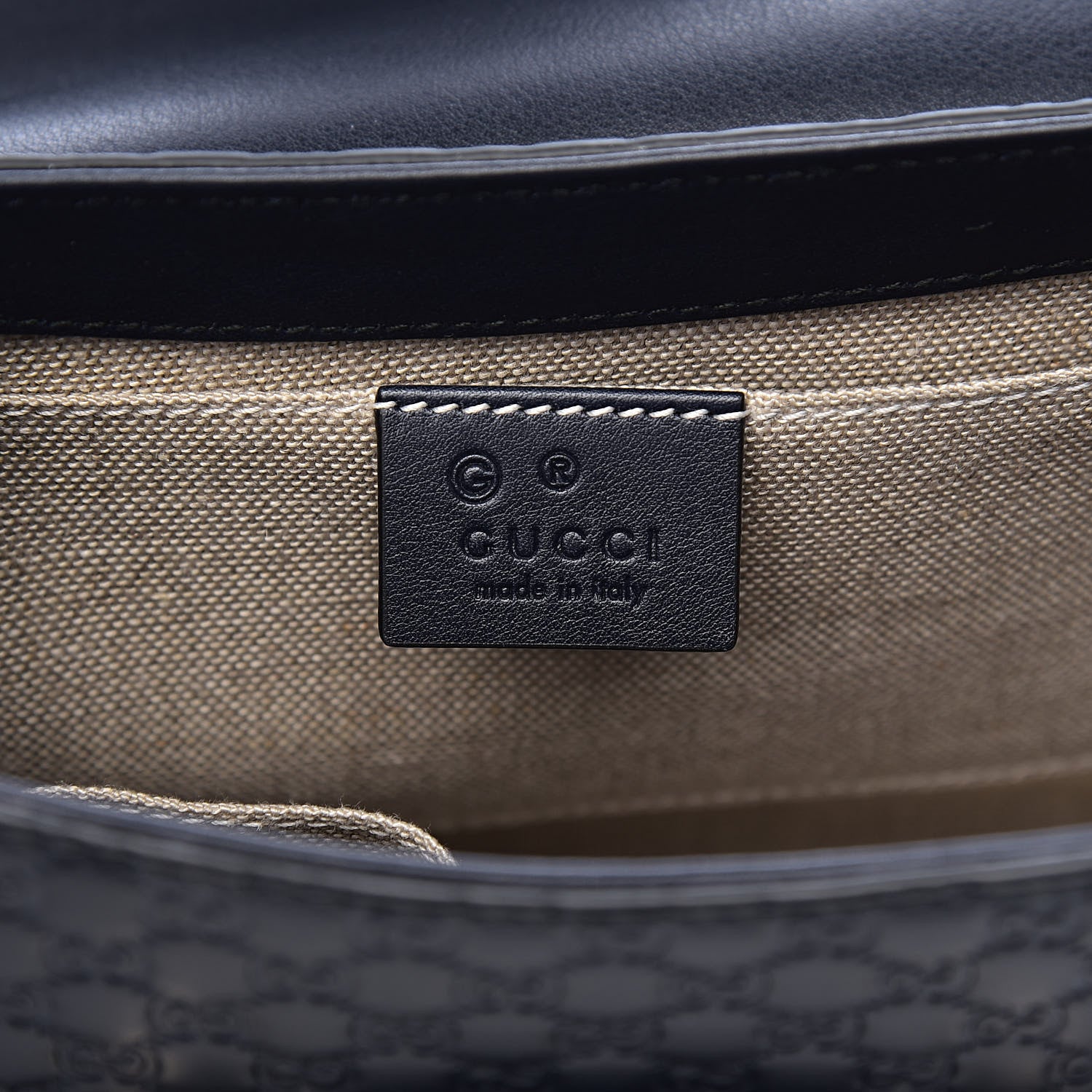 Gucci Soft Microguccissima Medium Emily Chain Shoulder Bag Blue 6 of 11
