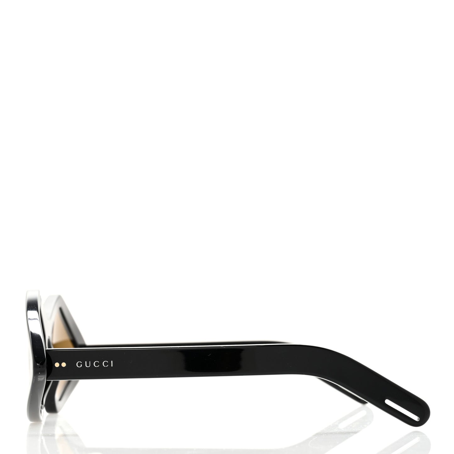Acetate Geometric Sunglasses GG0496S Black
