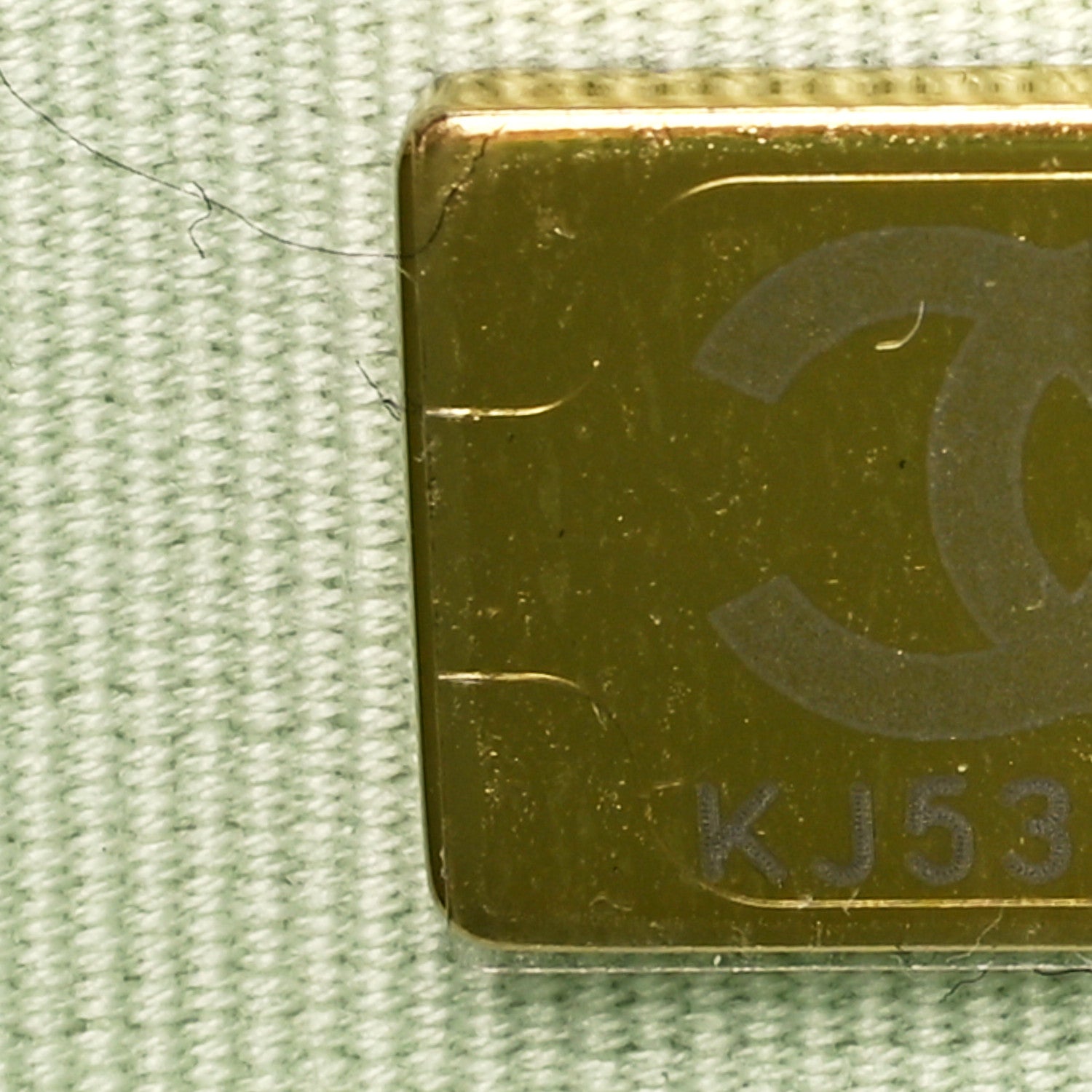 Chanel Caviar Quilted Wallet On Chain WOC Light Green 8 of 12