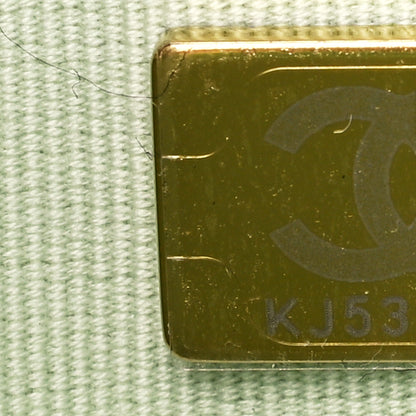 Chanel Caviar Quilted Wallet On Chain WOC Light Green 8 of 12