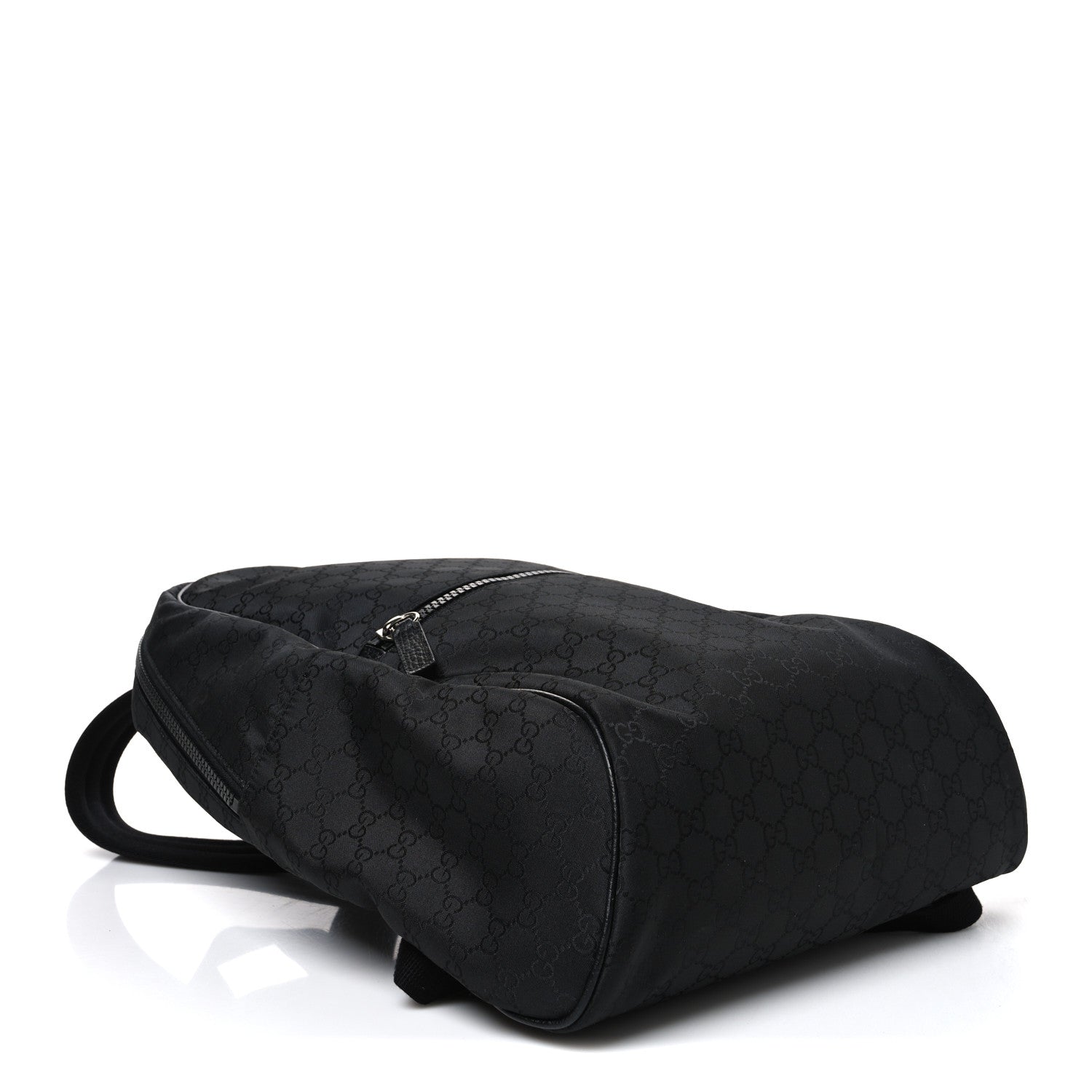 Gucci Nylon Monogram Slim Backpack Black 3 of 9