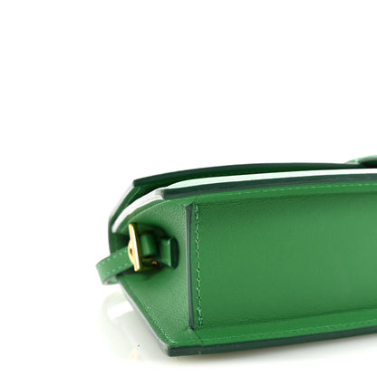 Jacquemus Smooth Calfskin Le Bambino Long Green 8 of 9