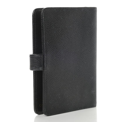 Chanel Caviar CC Small Ring Agenda Planner Black 3 of 12