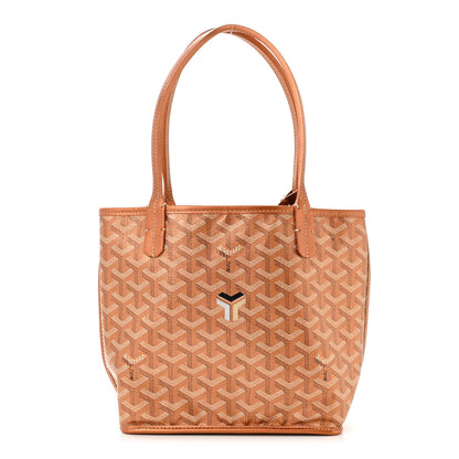Goyard Goyardine Precious Metals Reversible Mini Anjou Rose Gold 1 of 17