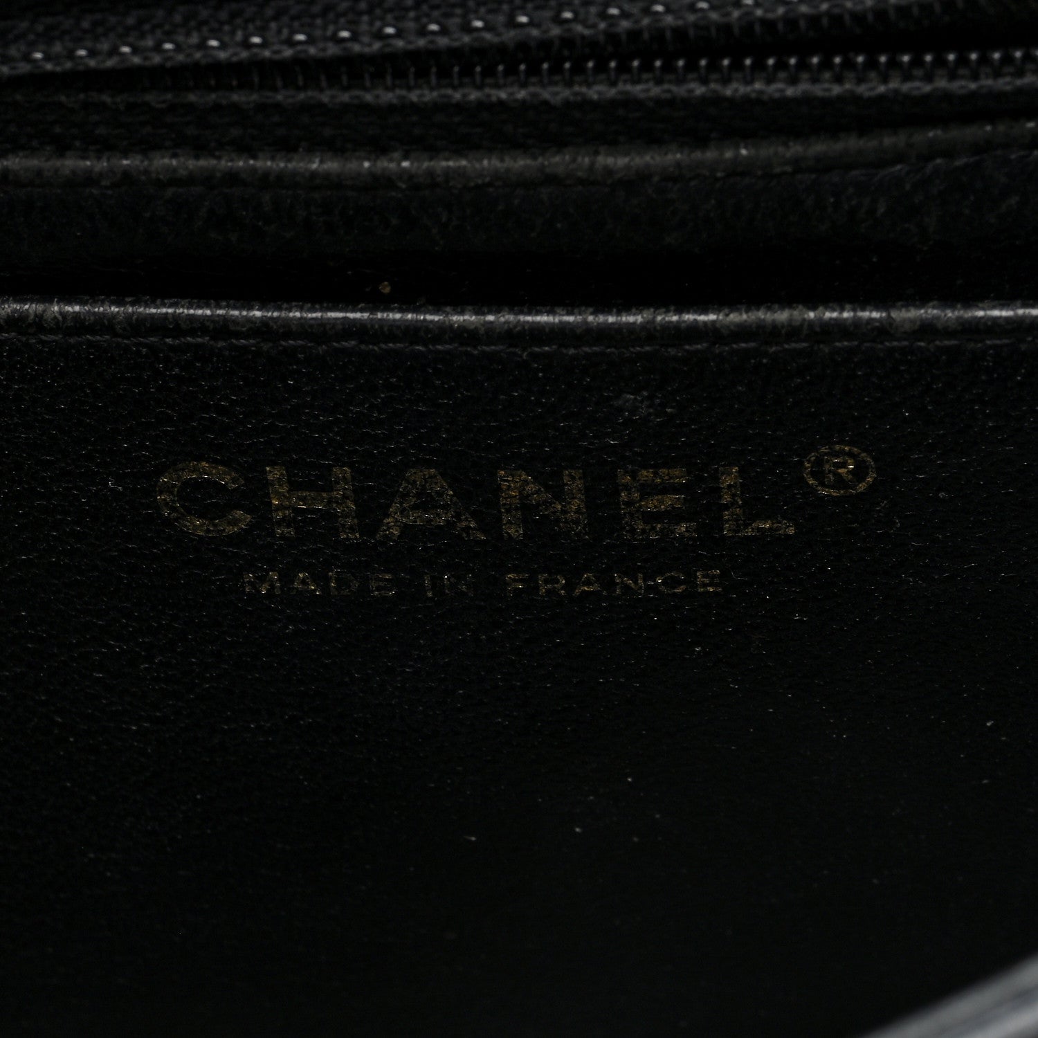 Chanel Lambskin Quilted Mini Square Flap Black 6 of 10