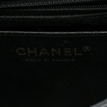 Chanel Lambskin Quilted Mini Square Flap Black 6 of 10