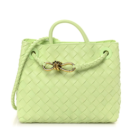 Bottega Veneta Nappa Intrecciato Small Andiamo Shoulder Bag Fennel 1 of 9