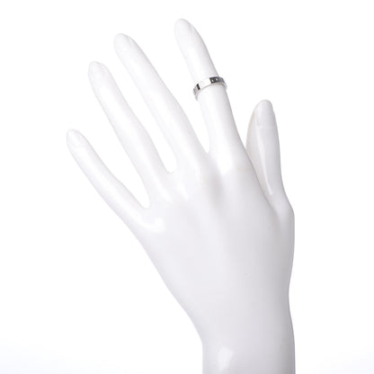 Cartier 18K White Gold 3.5mm LOVE Wedding Band Ring 46 3.75 2 of 4