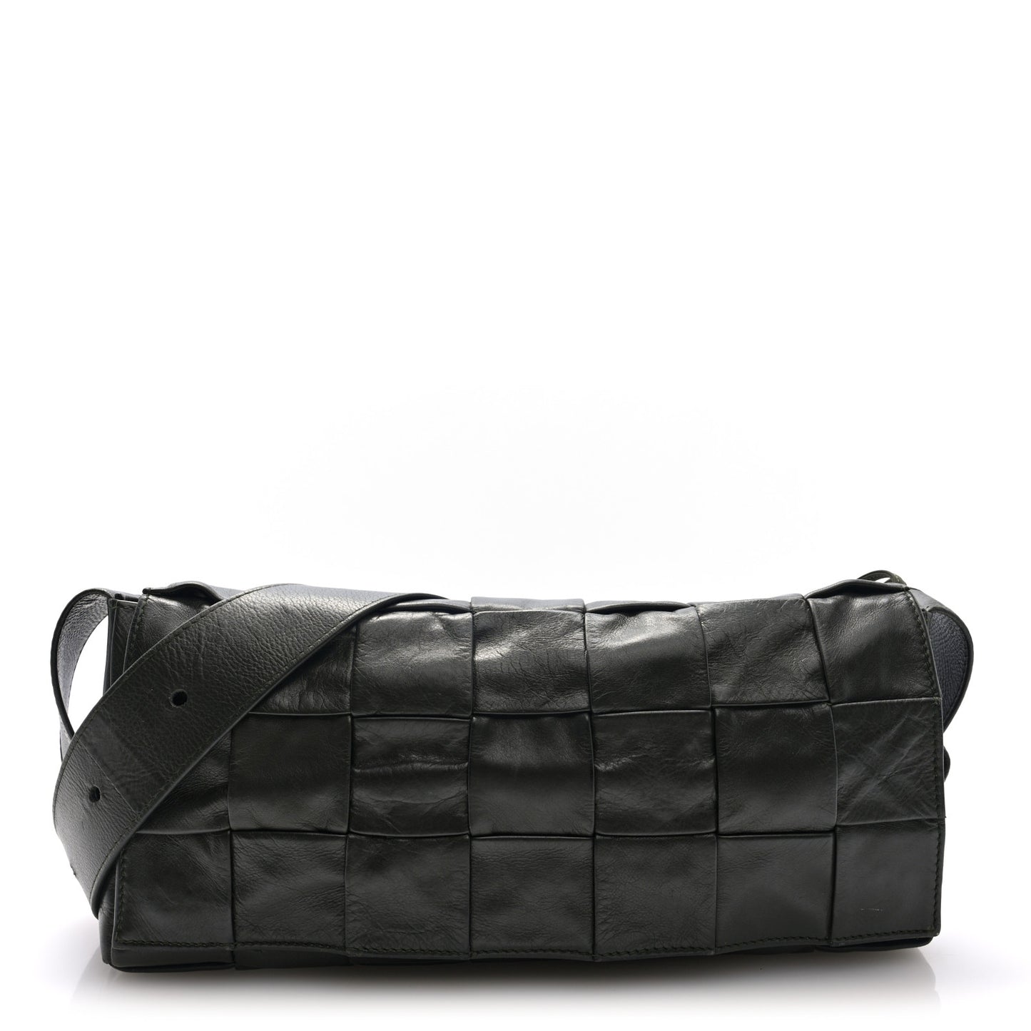Paper Calfskin Intrecciato Stretch Cassette Camping