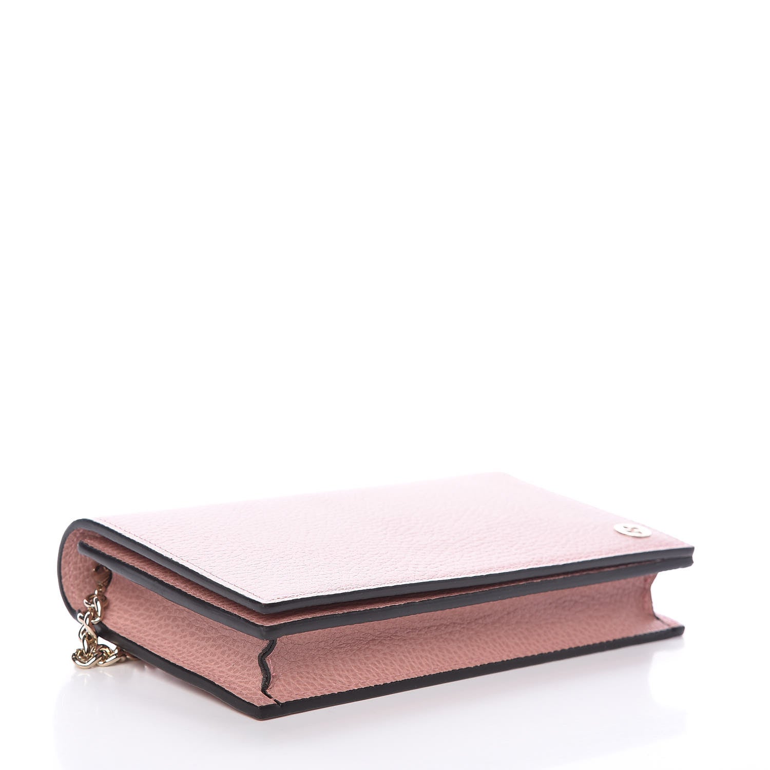 Gucci Dollar Calfskin Medium Betty Chain Wallet Soft Pink 4 of 10
