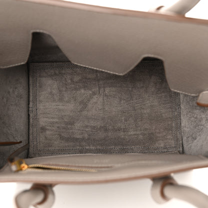 Celine Crisped Calfskin Mini Tie Knot Tote Medium Grey 5 of 10