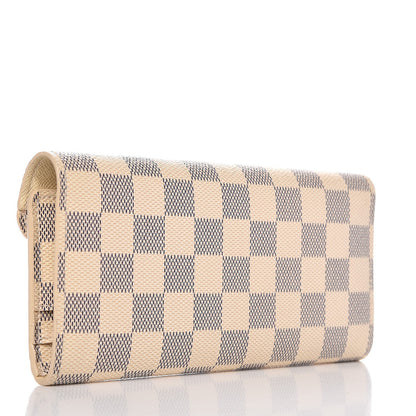 Louis Vuitton Damier Azur Josephine Wallet 3 of 8