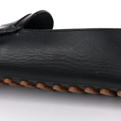 Bottega Veneta Nappa Intrecciato Driver Loafers 41 Black 9 of 11