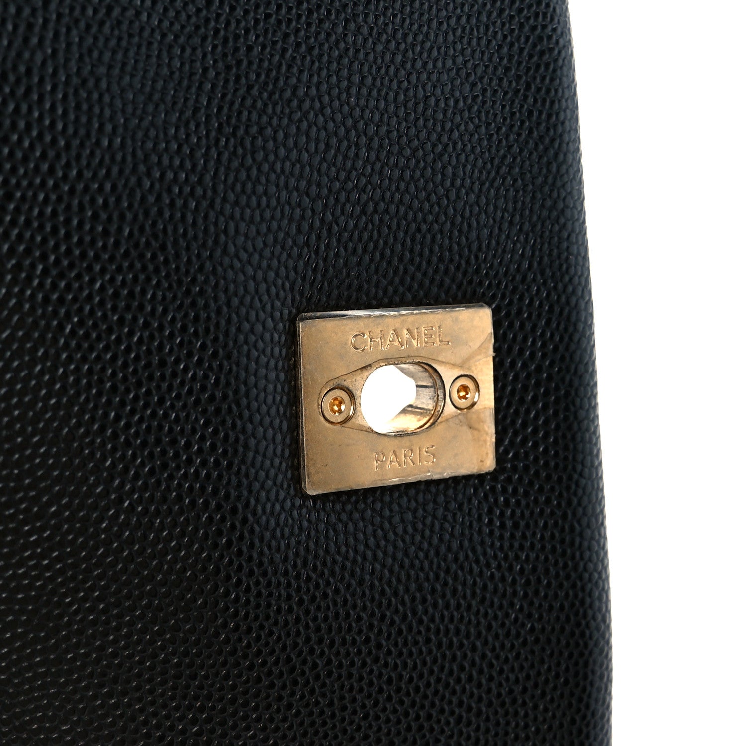 Chanel Caviar Quilted Small Coco Handle Flap Black 6 of 11