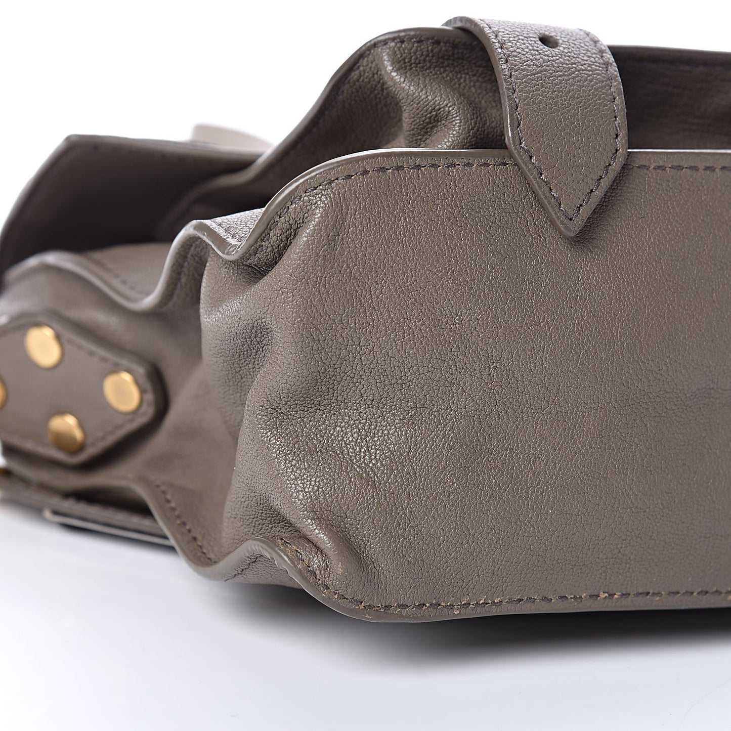 Lambskin Tiny PS1 Satchel Smoke