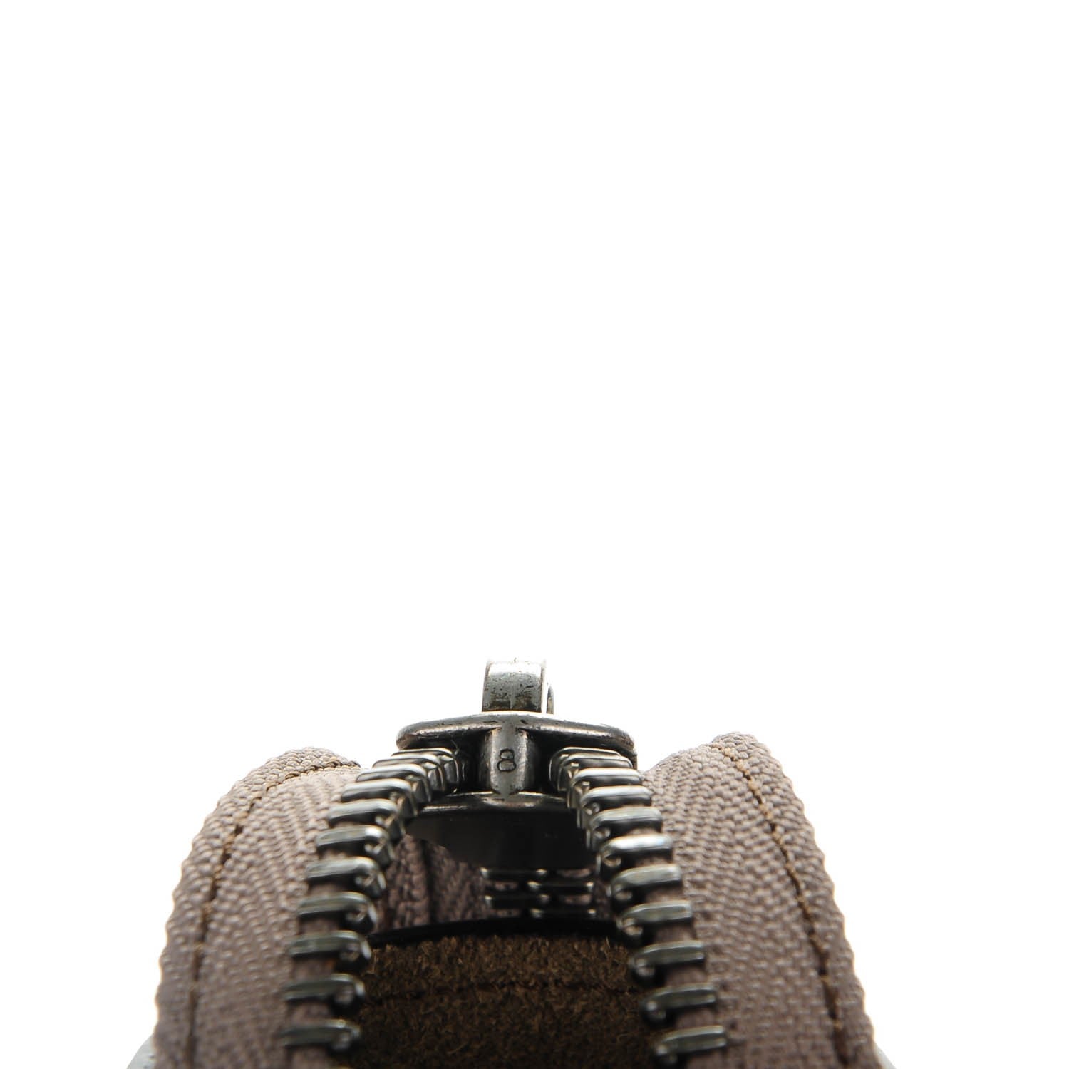 Celine Drummed Calfskin Micro Luggage Souris 9 of 9