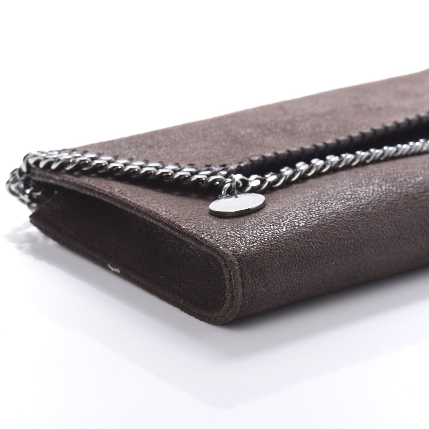 Shaggy Deer Falabella Mini Crossbody Bag Dark Brown