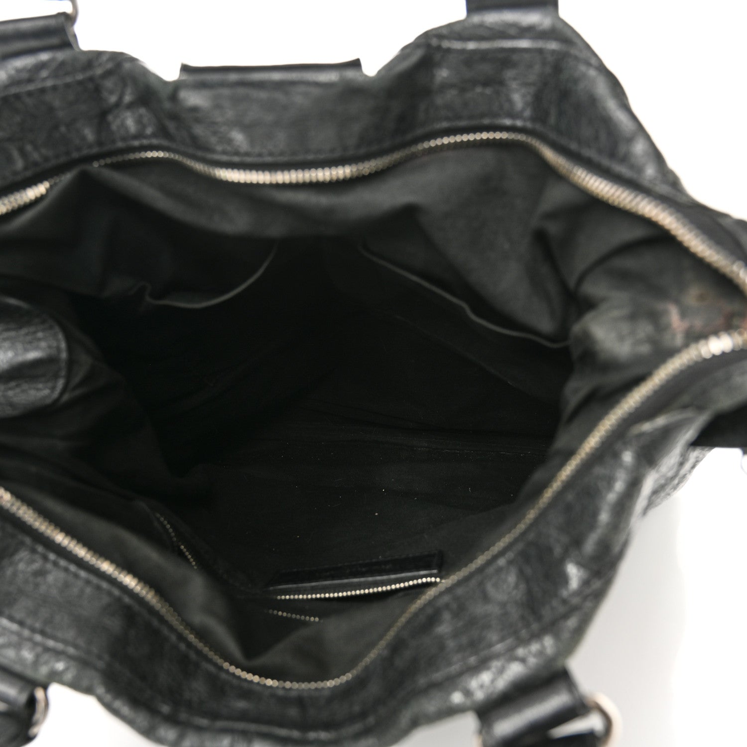 Balenciaga Agneau Classic Hardware Square Tote Black 5 of 10