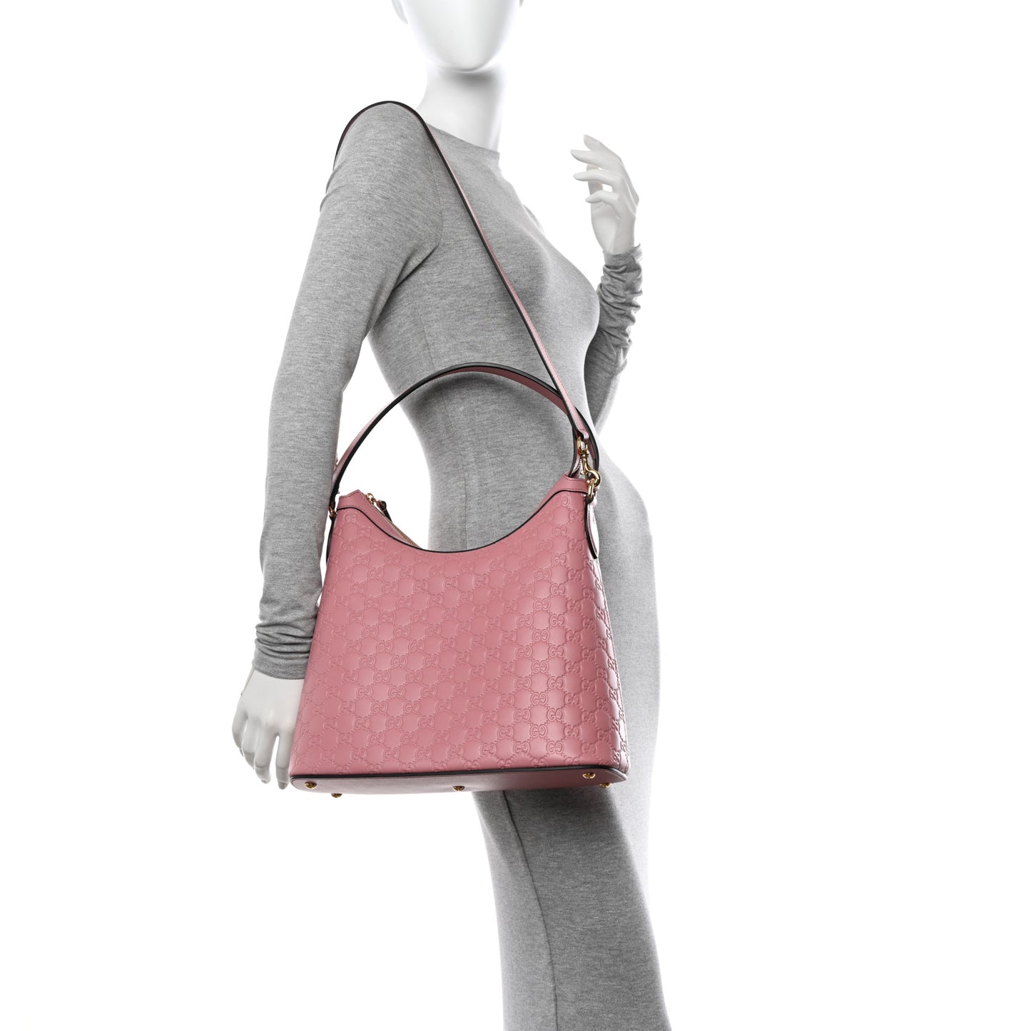 Guccissima Linea A Hobo Pink