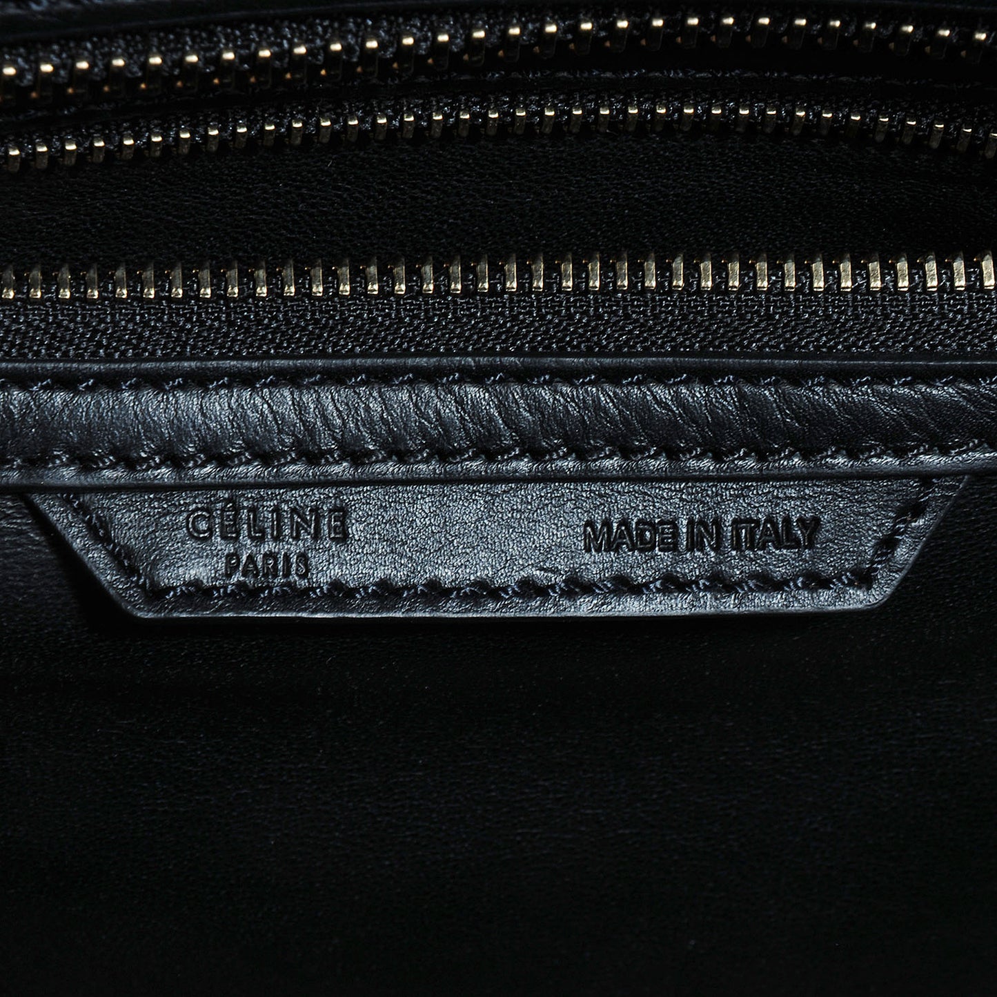 Smooth Calfskin Micro Luggage Black
