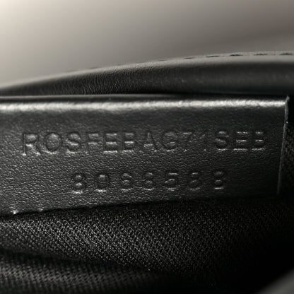 Burberry Coated Canvas Calfskin Check Muswell Bag Charcoal 8 of 11