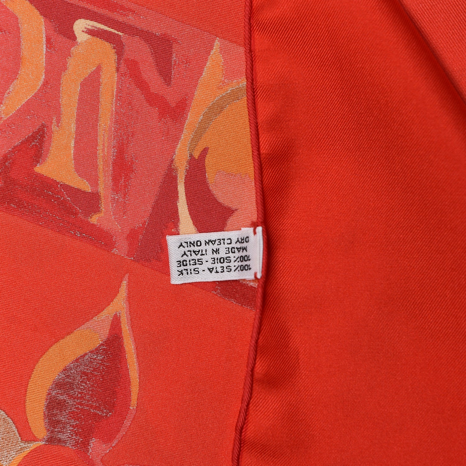 Louis Vuitton Silk Au Fil De Temps Square Scarf Red 4 of 5