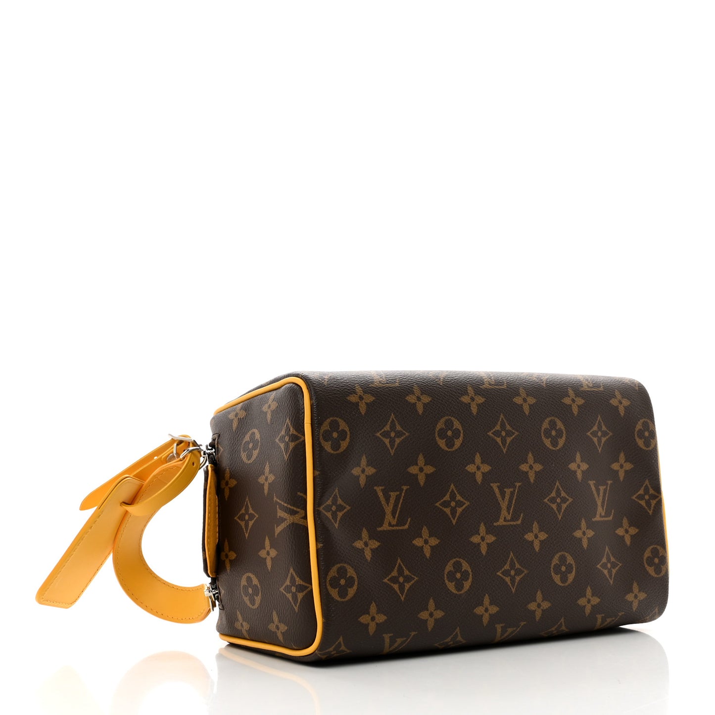 Monogram Dopp Kit Toilet Pouch Jaune Mat