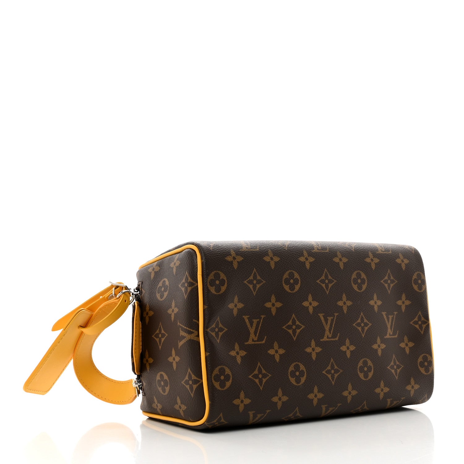 Louis Vuitton Monogram Dopp Kit Toilet Pouch Jaune Mat 4 of 7