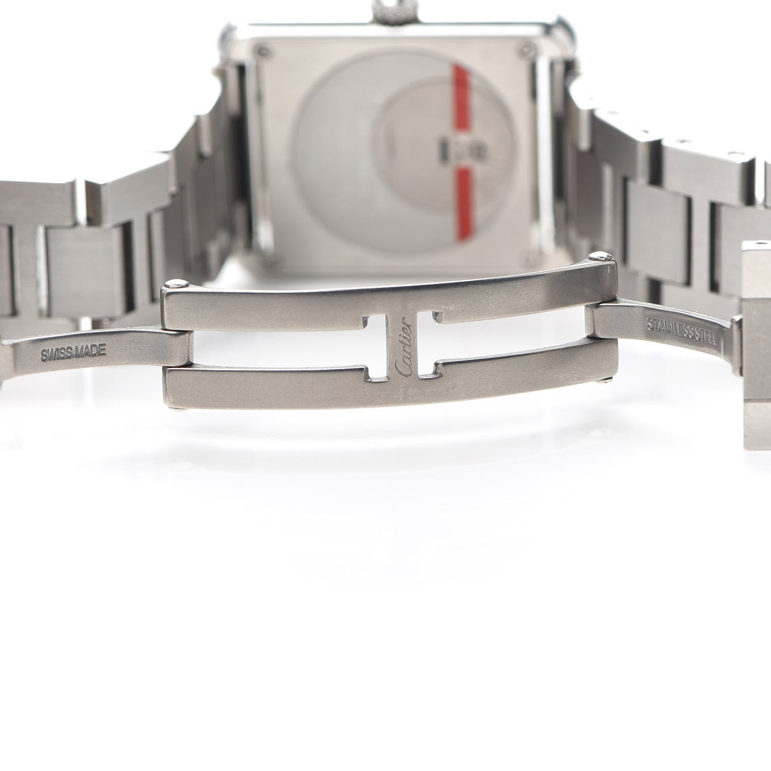 Cartier Stainless Steel 24mm Tank Solo Quartz Watch 5 of 6