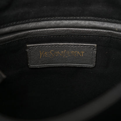Saint Laurent Sheepskin Medium Chyc Shoulder Bag Grey 6 of 16