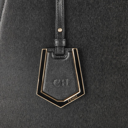 Fendi Vitello Elite Medium 2Jours Tote Black 5 of 7