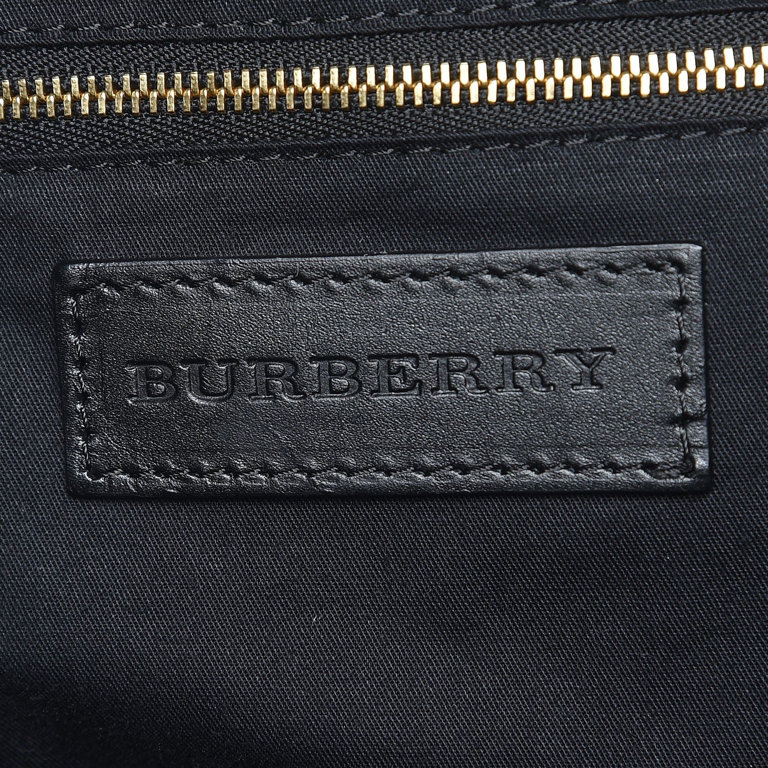 Burberry Haymarket Check Medium Salisbury Tote Black 6 of 8