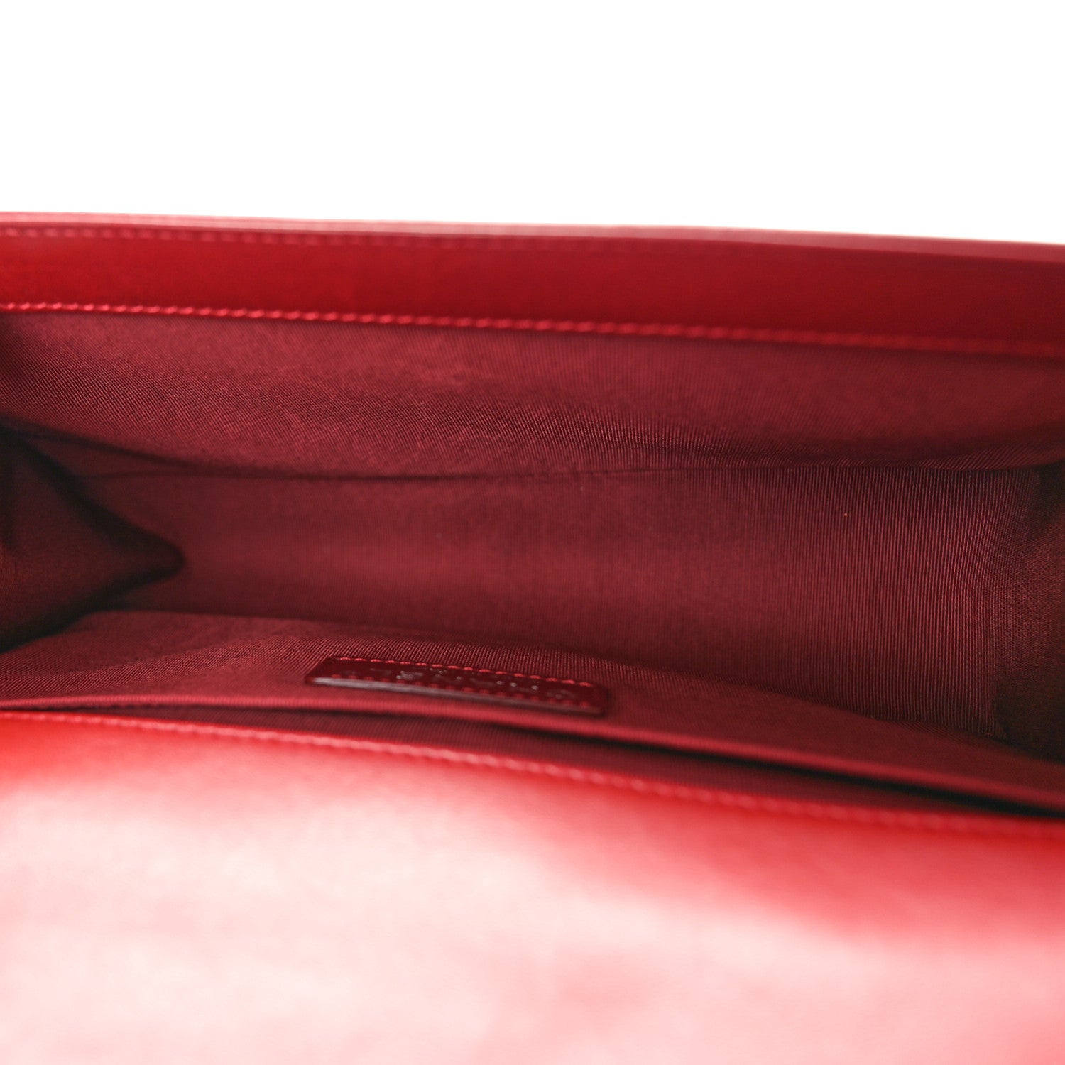 Chanel Lambskin Quilted Medium Boy Flap Red 5 of 10