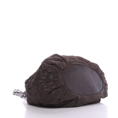 Chanel Iridescent Calfskin Quilted Large In The Mix Tote Dark Brown 4 of 12
