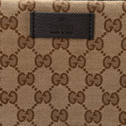 Gucci Monogram Belt Bag Dark Brown 7 of 9