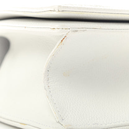 Christian Dior Grained Calfskin Small Diorama Flap Bag Off White 11 of 14