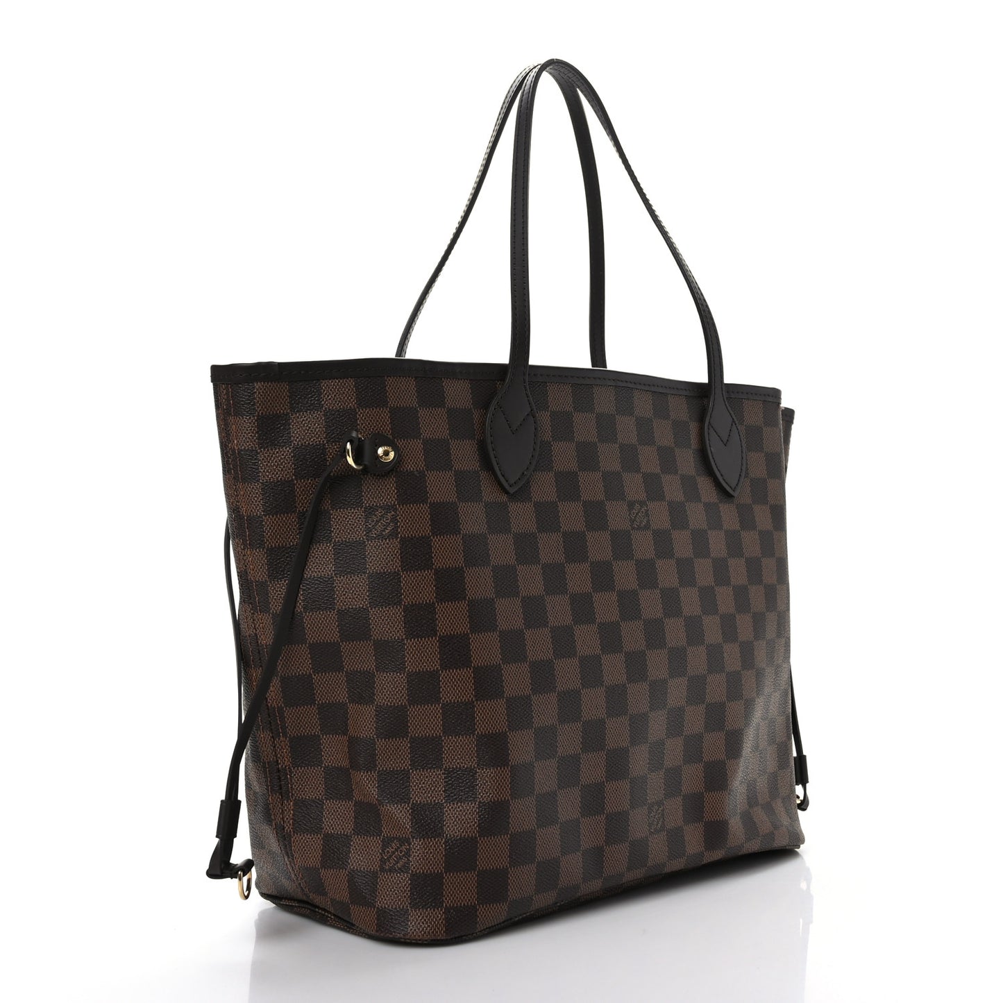 Damier Ebene Neo Neverfull MM Rose Ballerine