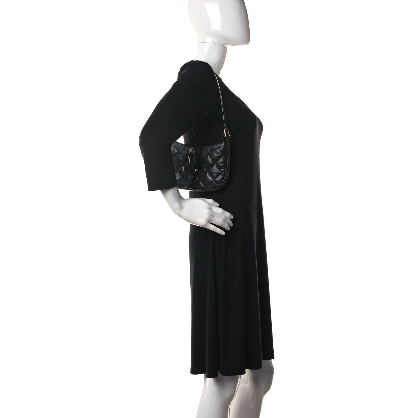 Lambskin Sophie Small Shoulder Bag Black