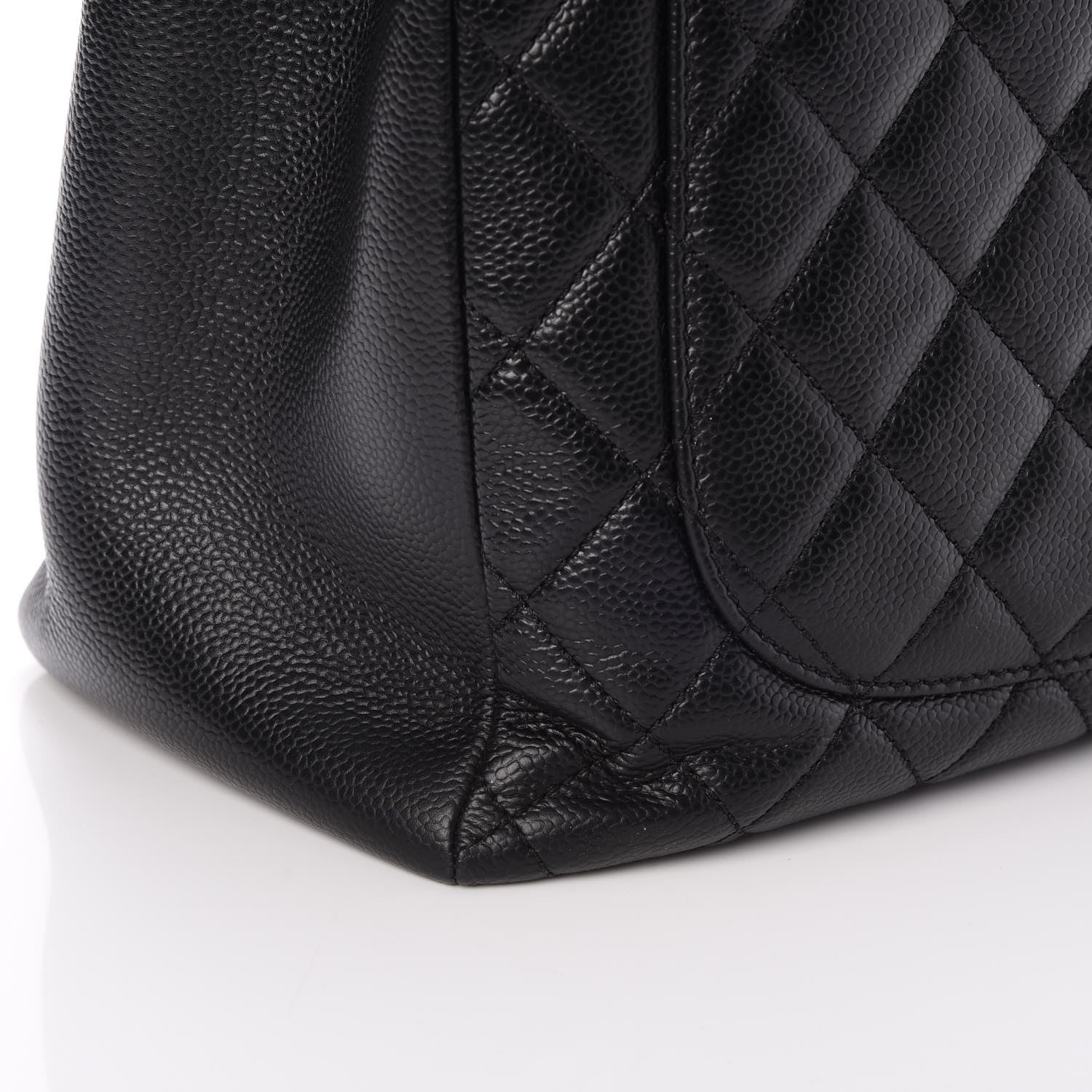 Chanel Caviar Quilted Grand Shopping Tote GST Black 8 of 9