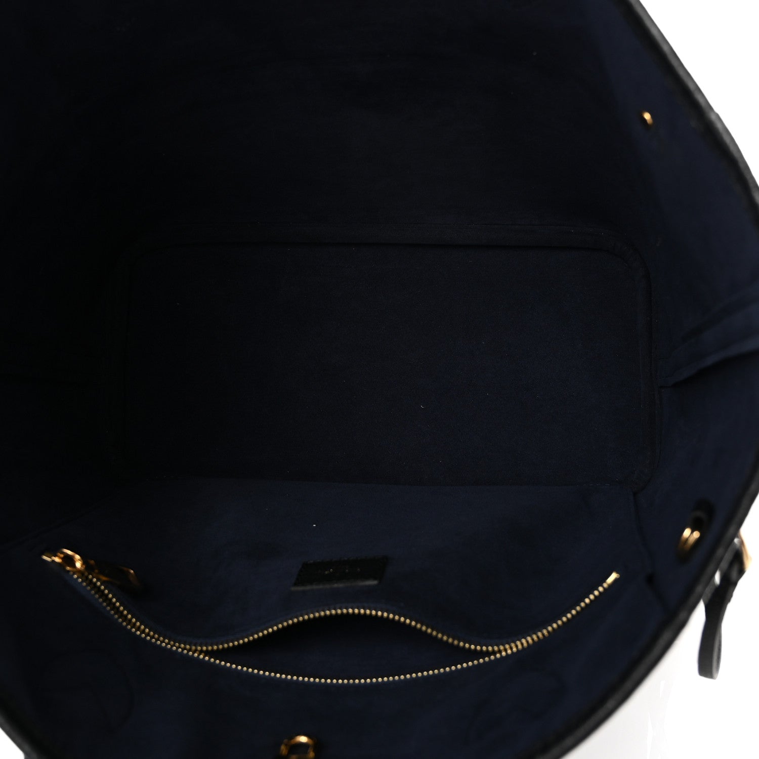 Louis Vuitton Empreinte Monogram Giant Neverfull MM Black 5 of 9