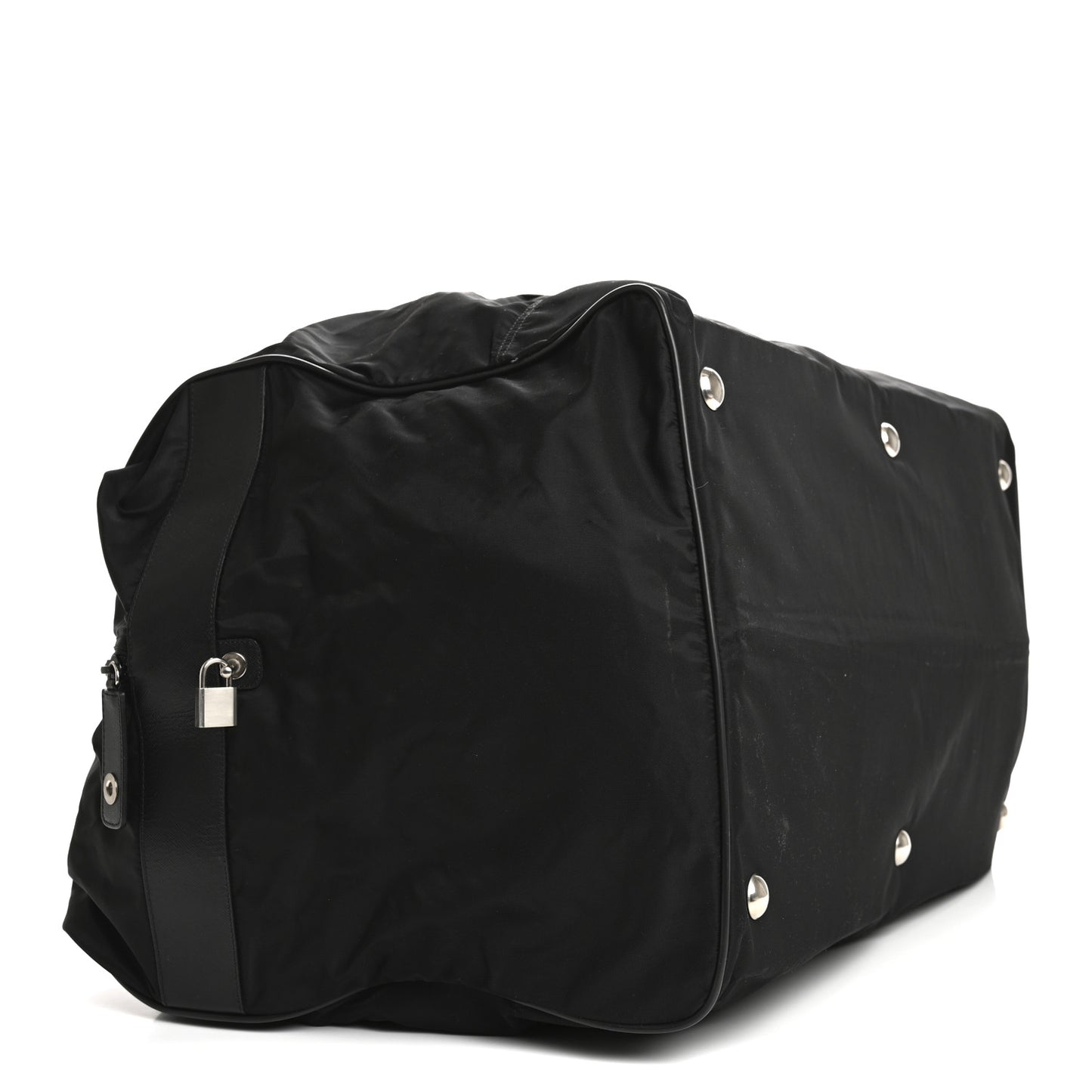 Tessuto Nylon Saffiano Weekender Black