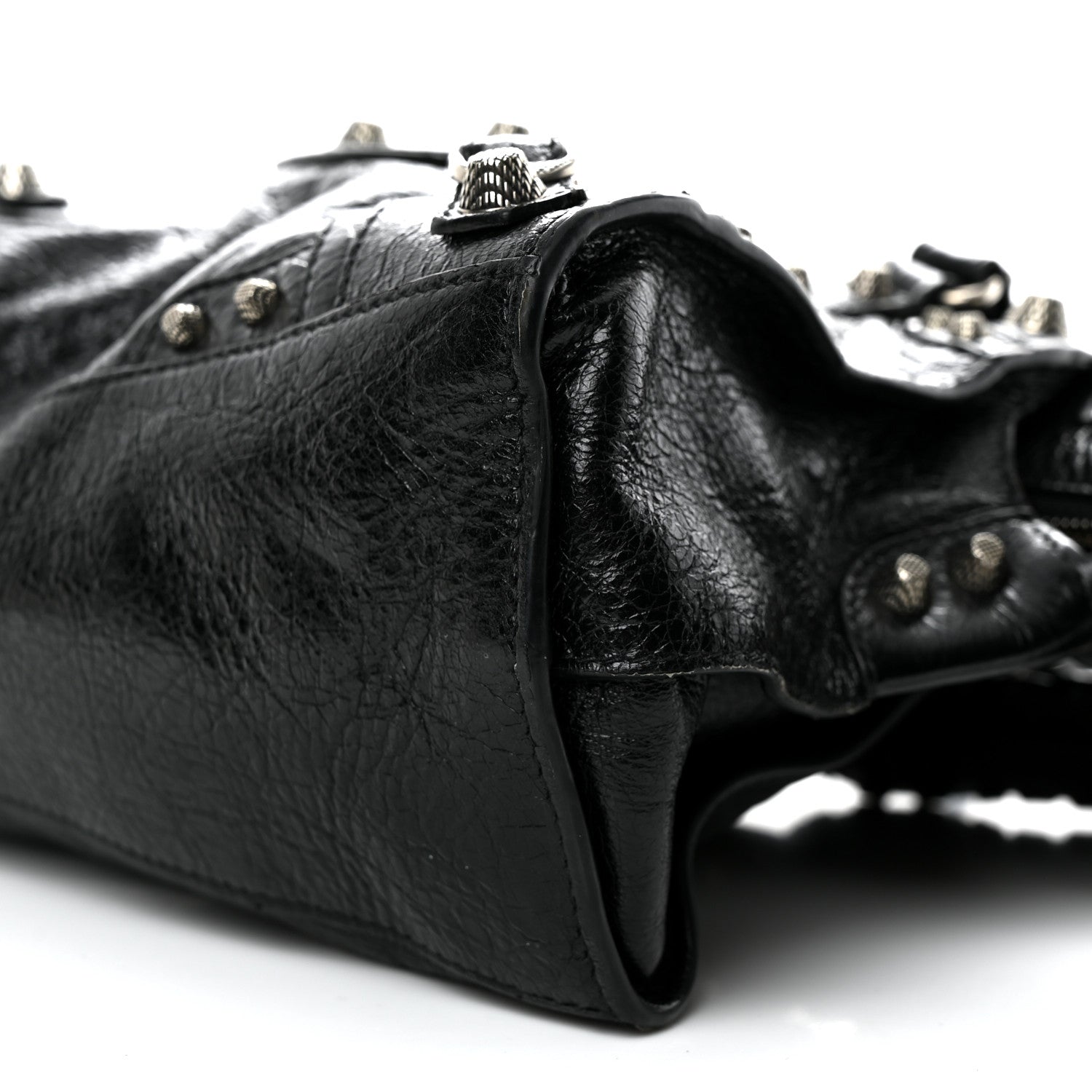 Balenciaga Agneau Arena Neo Cagole Handbag XS Black 10 of 10