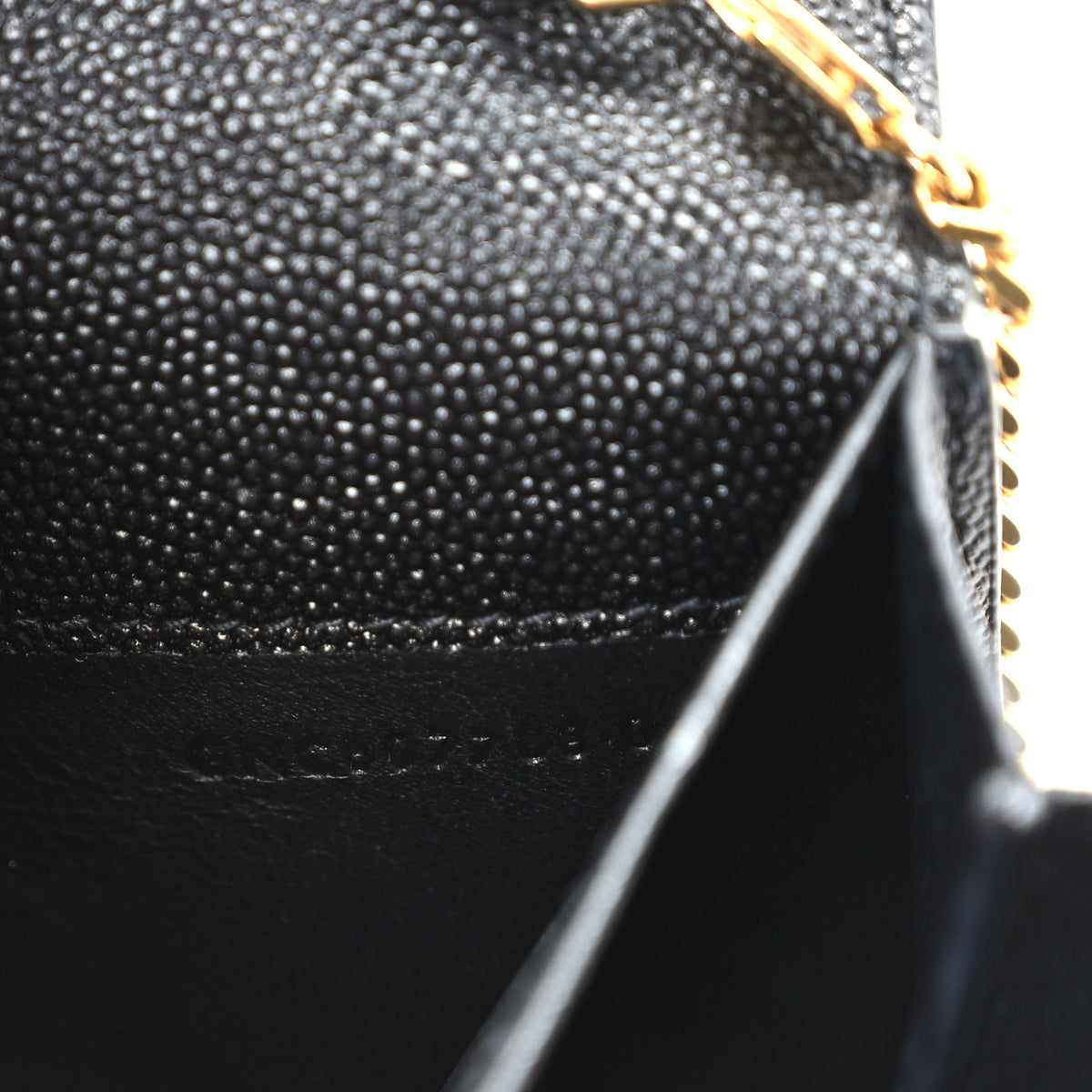 Grain de Poudre Uptown Chain Wallet Black