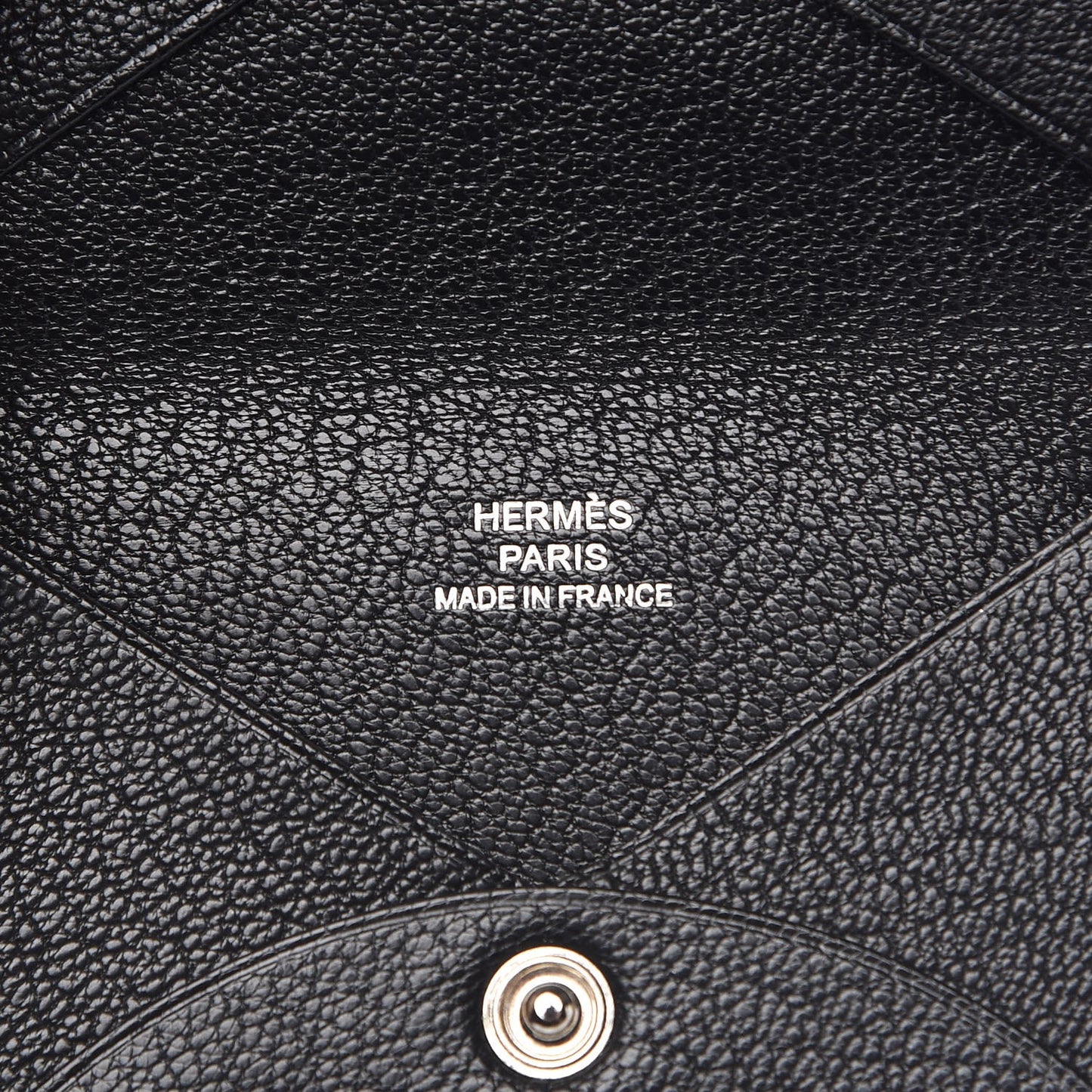 Chevre Mysore Calvi Card Case Black