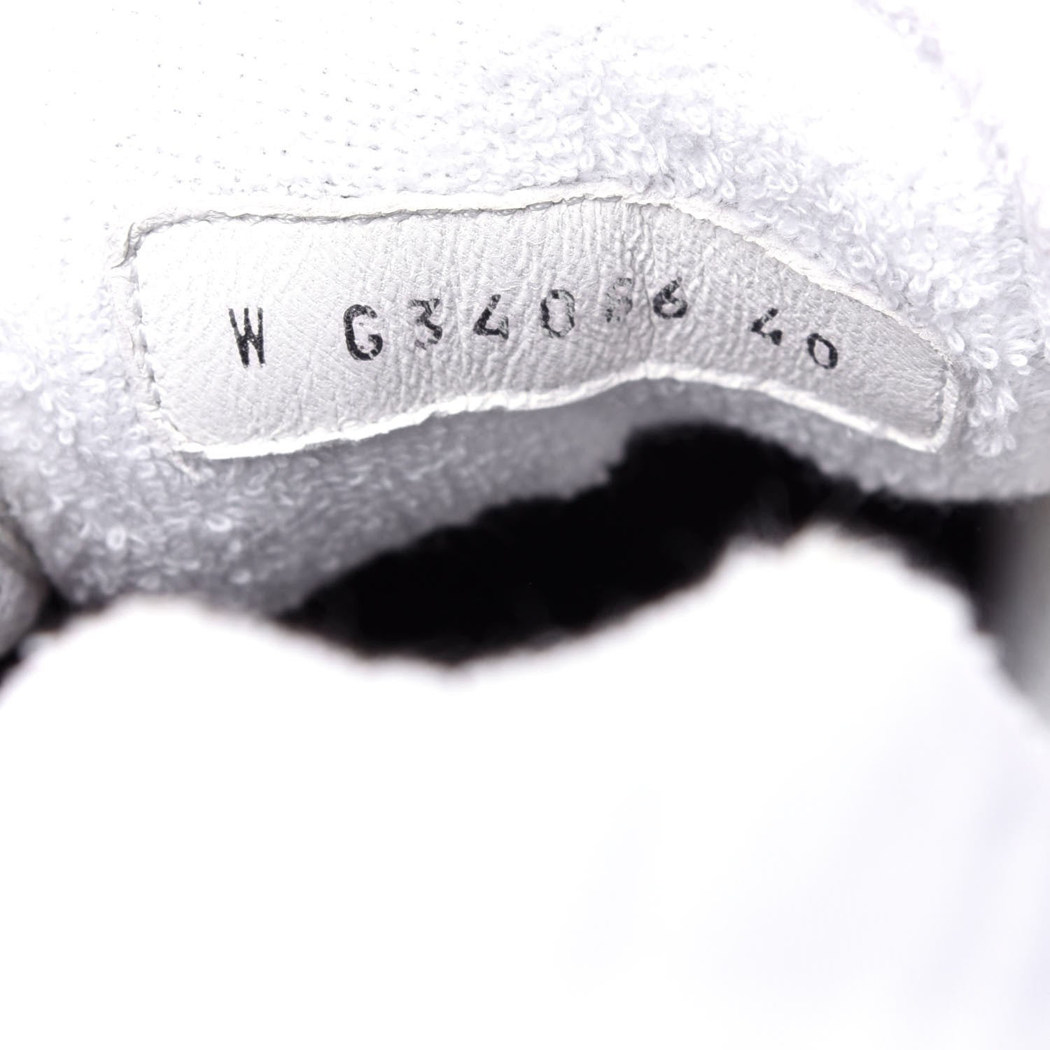Chanel Calfskin Mesh Lycra Womens Logo Sneakers 40 White 8 of 10