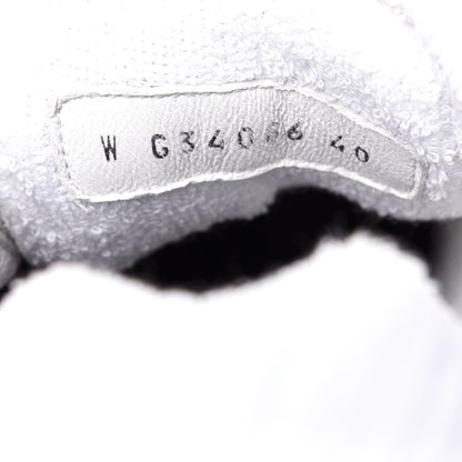 Chanel Calfskin Mesh Lycra Womens Logo Sneakers 40 White 8 of 10