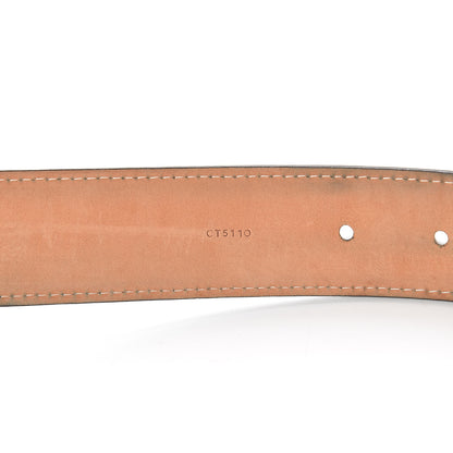 Louis Vuitton Monogram LV Cut Belt 85 34 6 of 11