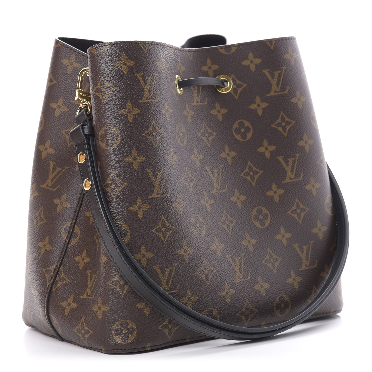 Louis Vuitton Monogram Neonoe MM Black 3 of 11