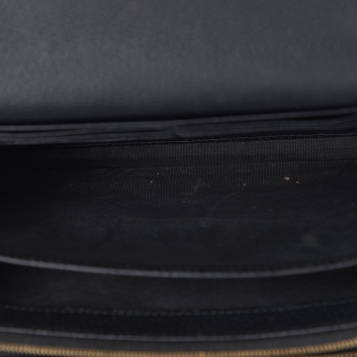 Calfskin GG Marmont Chain Wallet Black