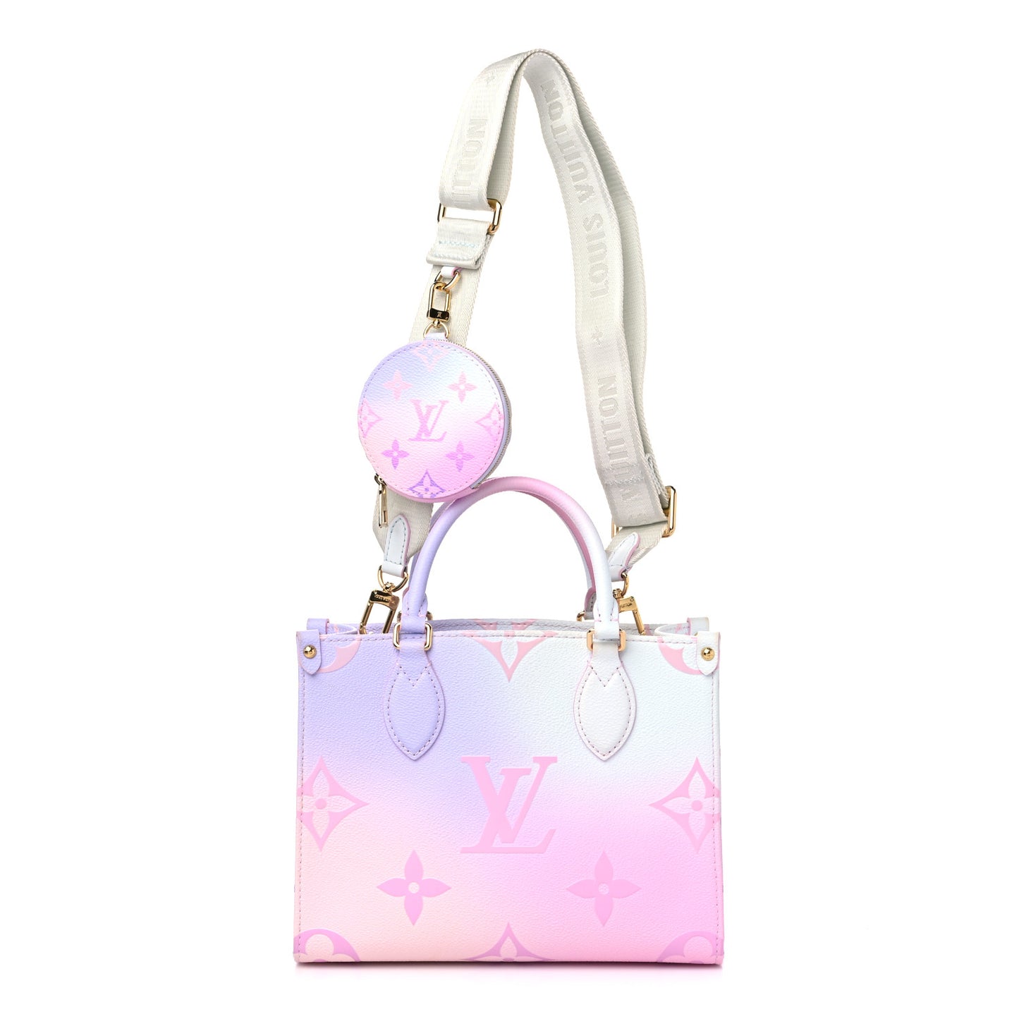 Monogram Giant Spring In The City Onthego PM Sunrise Pastel